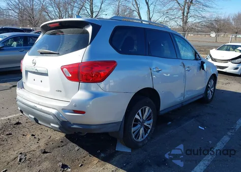 2019 Nissan Pathfinder S из США, поврежденный, VIN 5N1DR2MM8KC632712